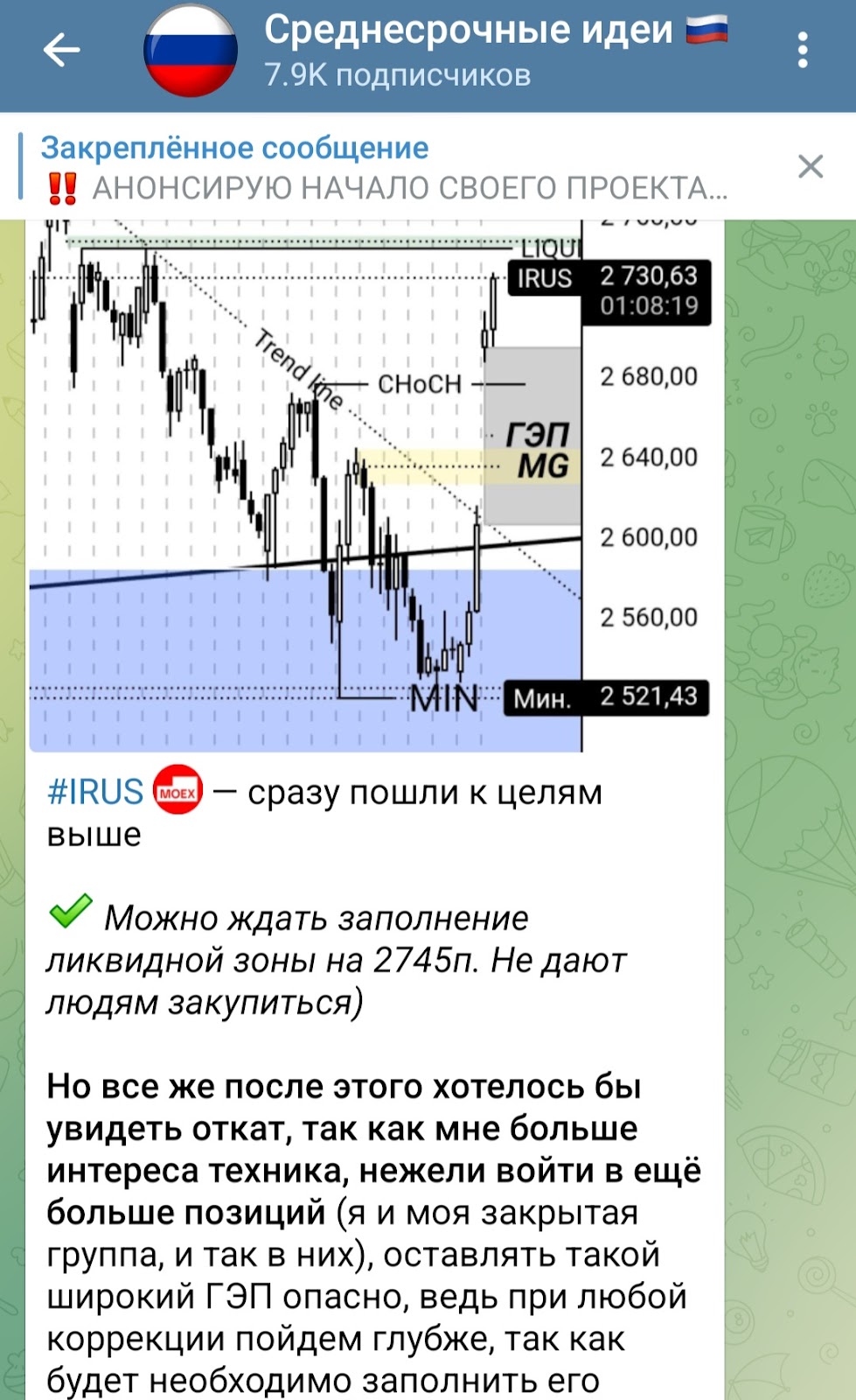 Среднесрочные Идеи