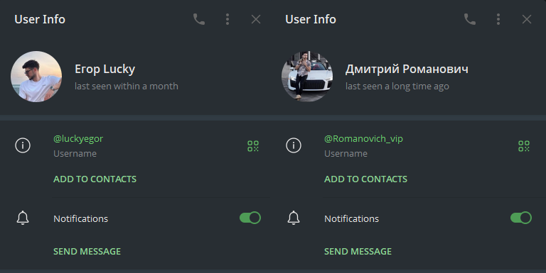тг дмитрий романович