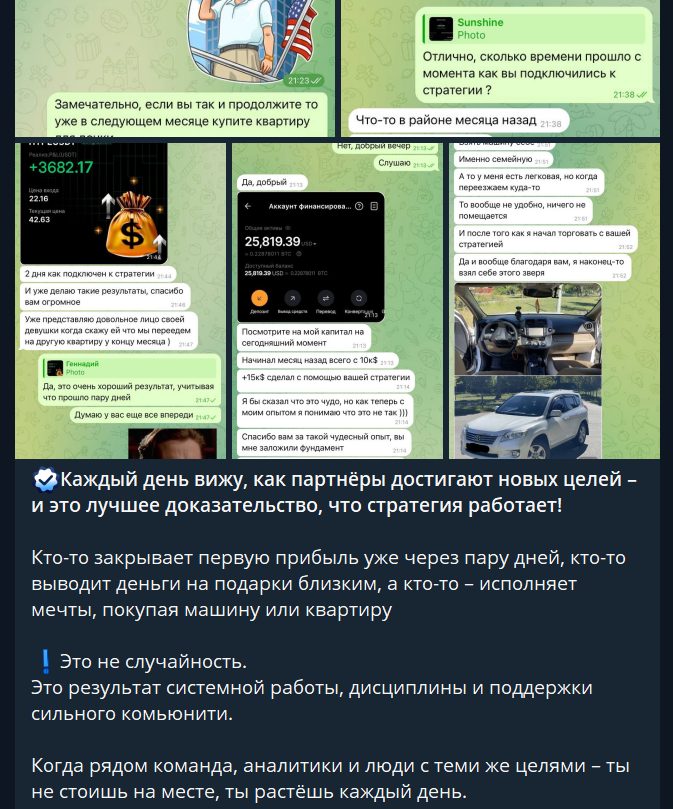 trejding svoimi glazami