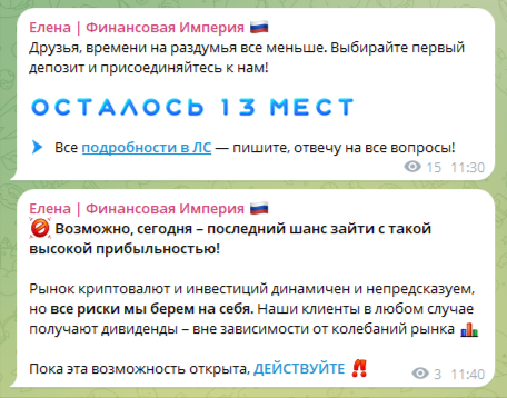 елена финансовая империя елена финансовая империя