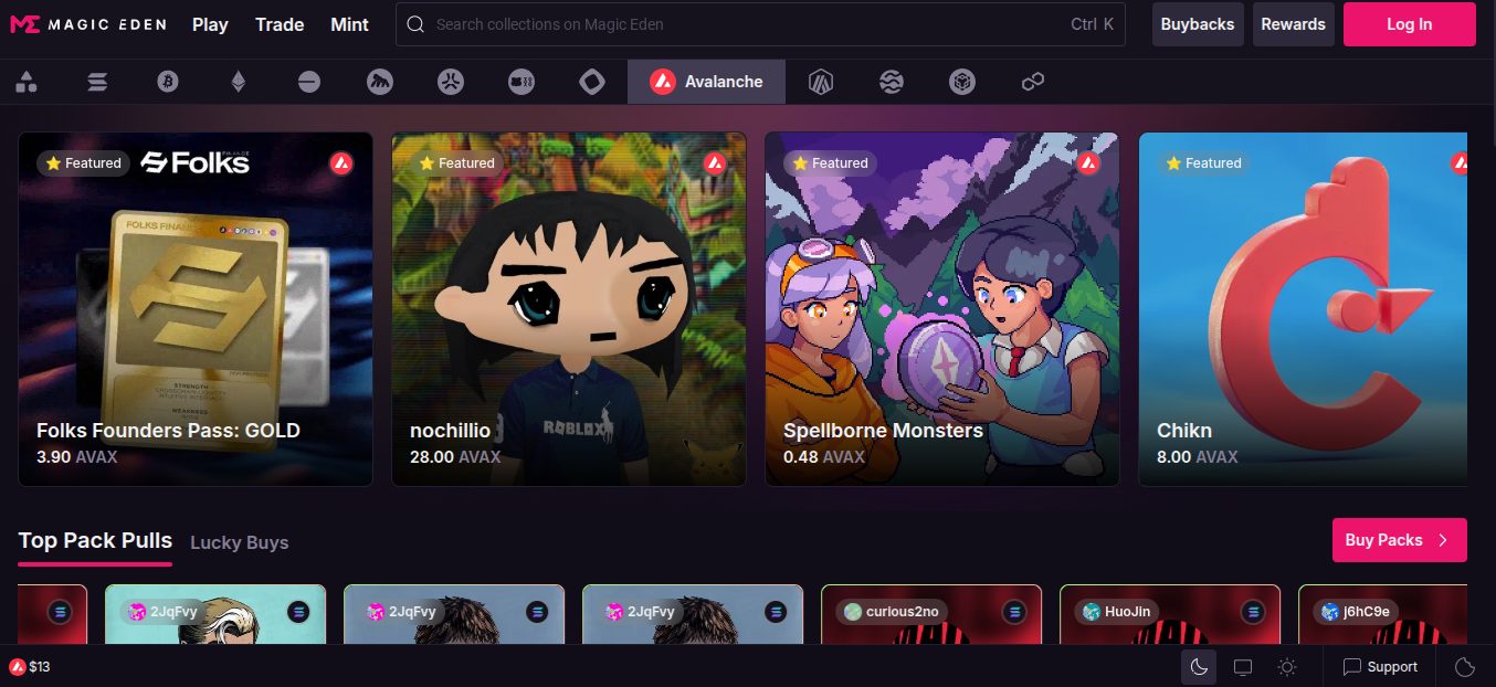 avalanche nft avalanche nft