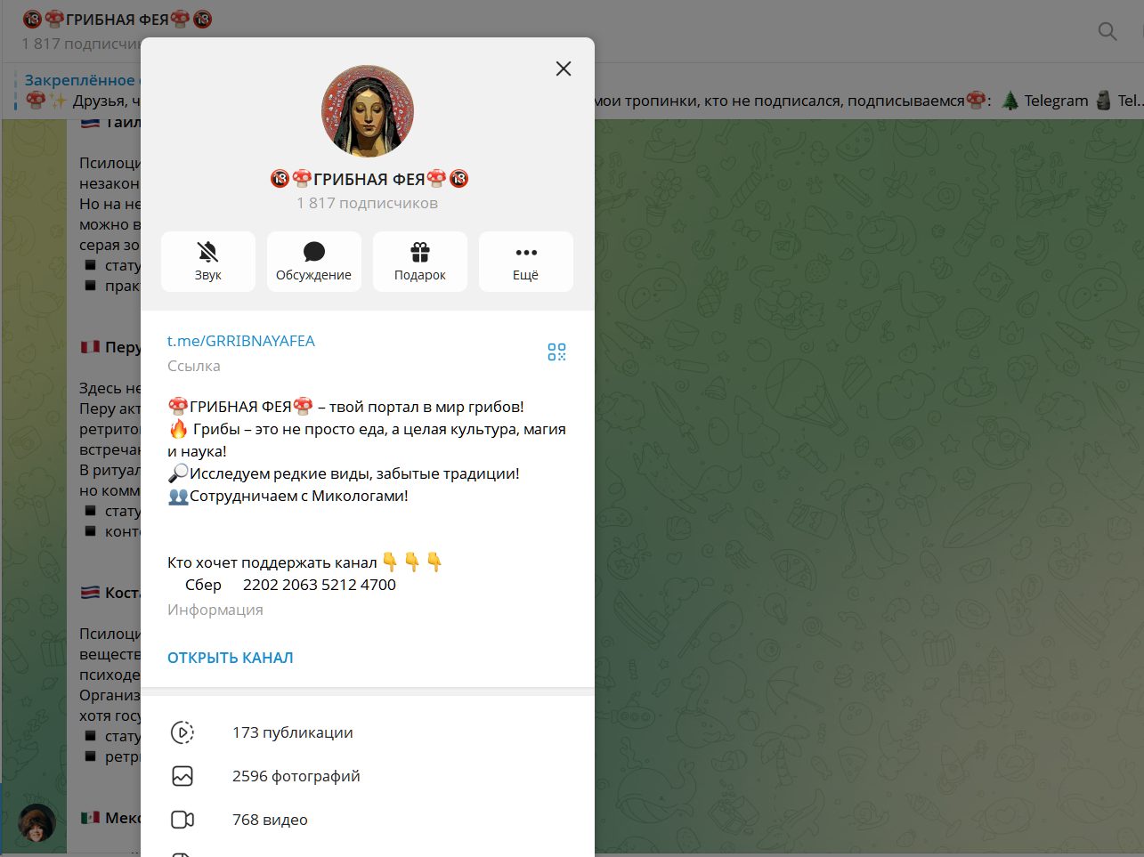 грибная фея грибная фея