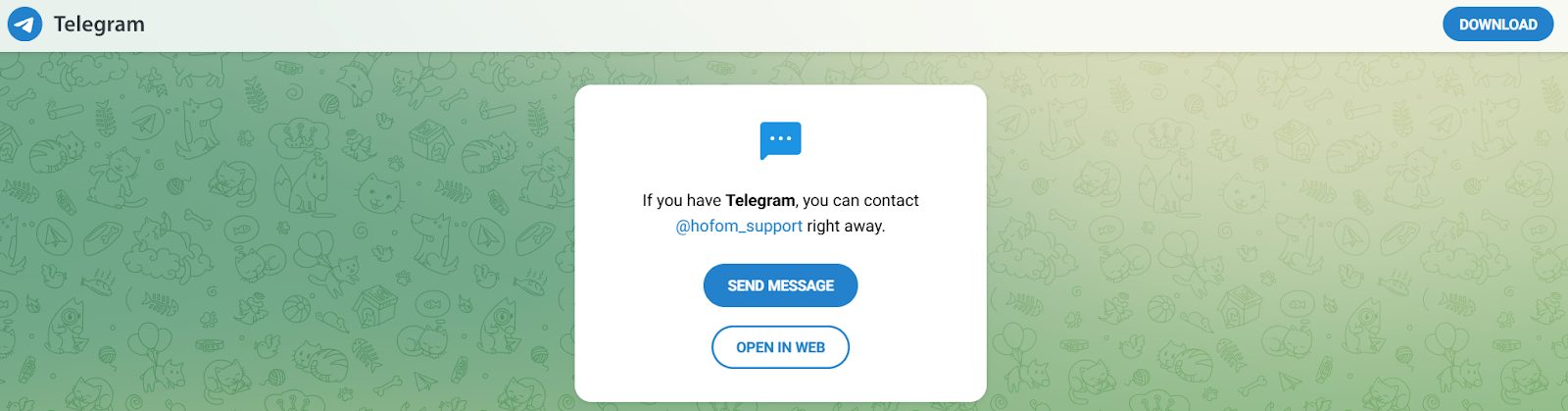 hofom support hofom support