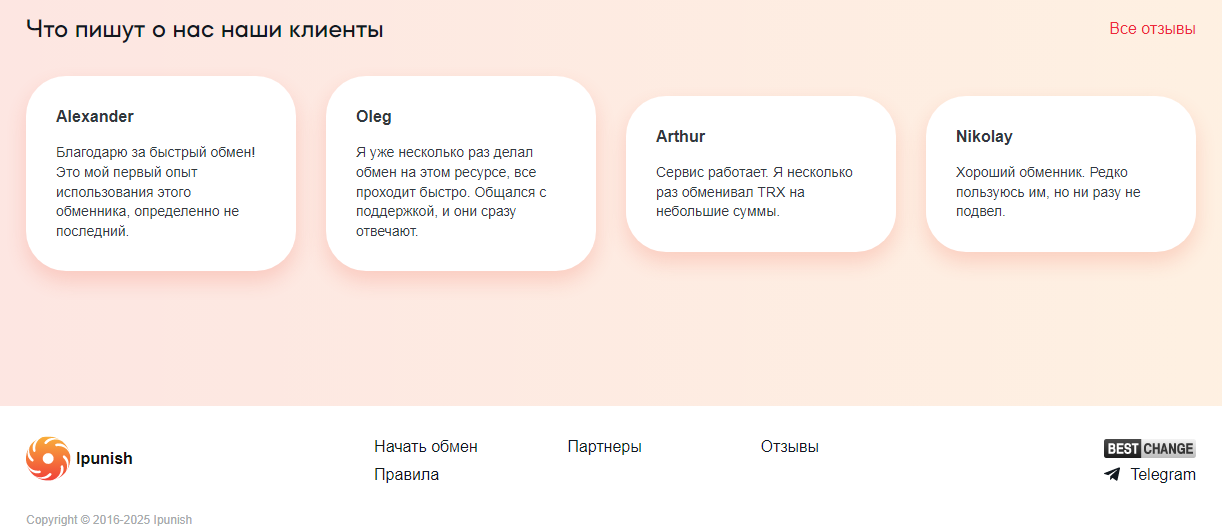 ipunish обменник