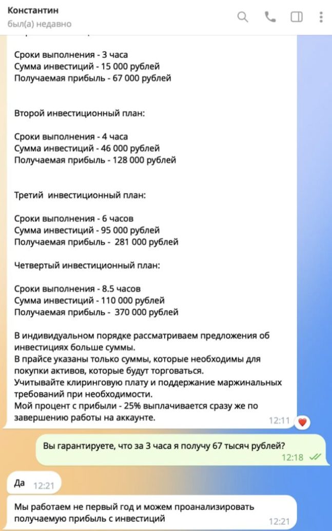 kostyafuturies мошенник