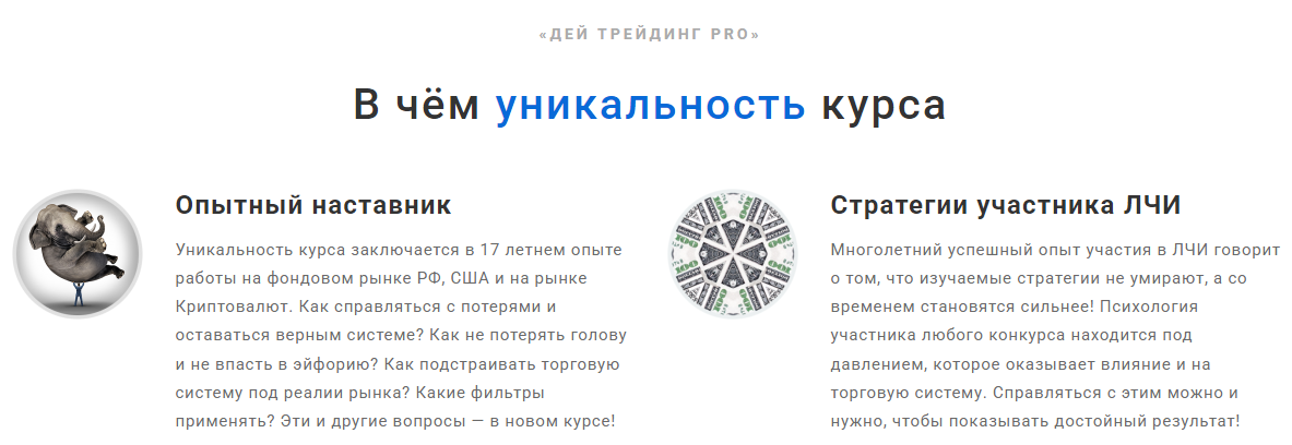 курс обучения дей трейдинг pro