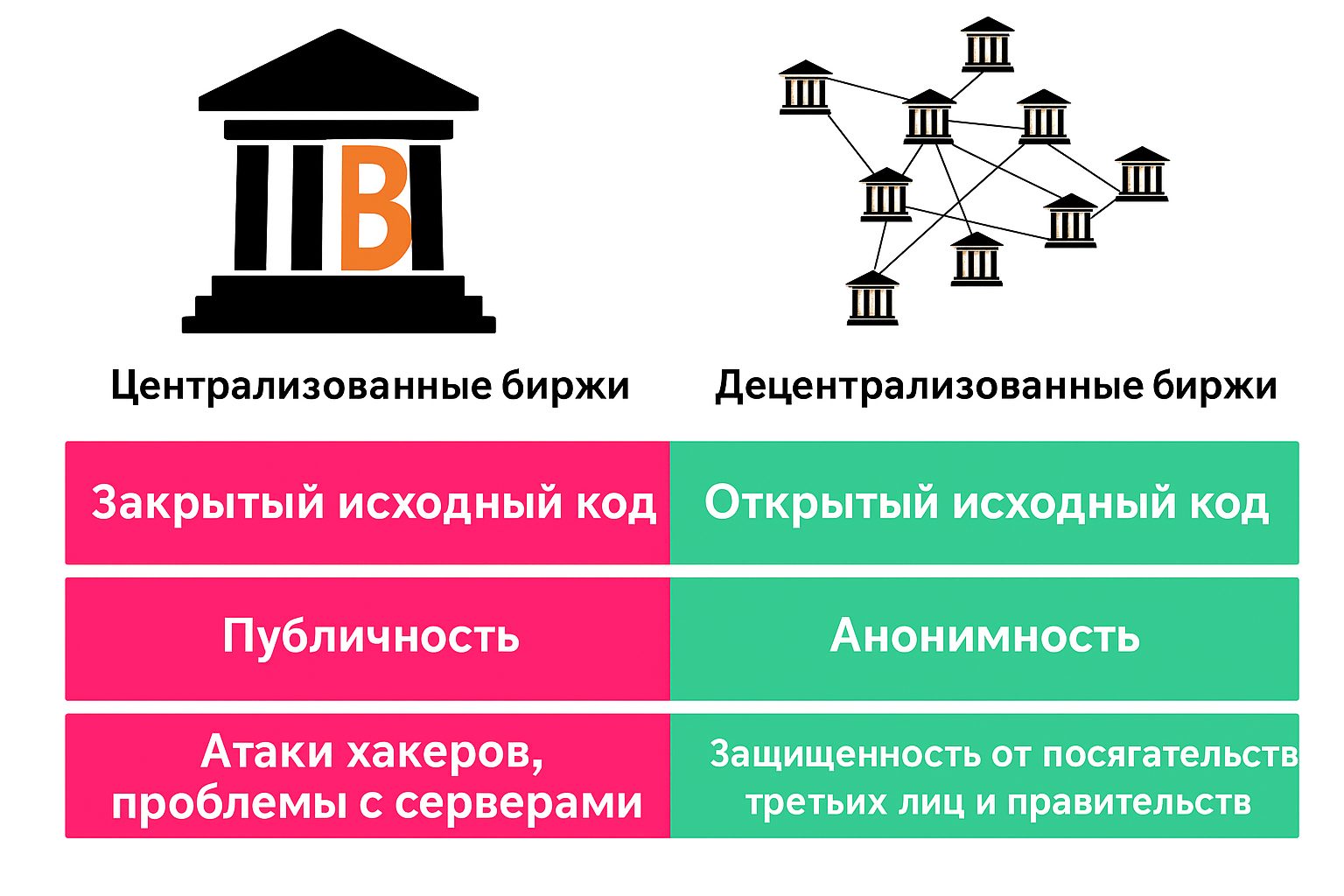 Топ децентрализованных криптобирж (DEX) 2025: выбор редакции Топ децентрализованных криптобирж (DEX) 2025: выбор редакции