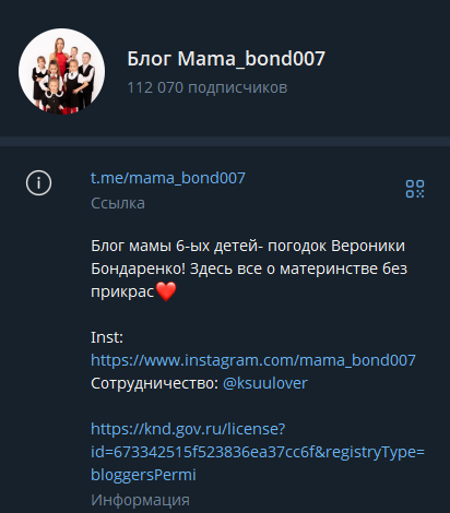 вероника бондаренко блоггер