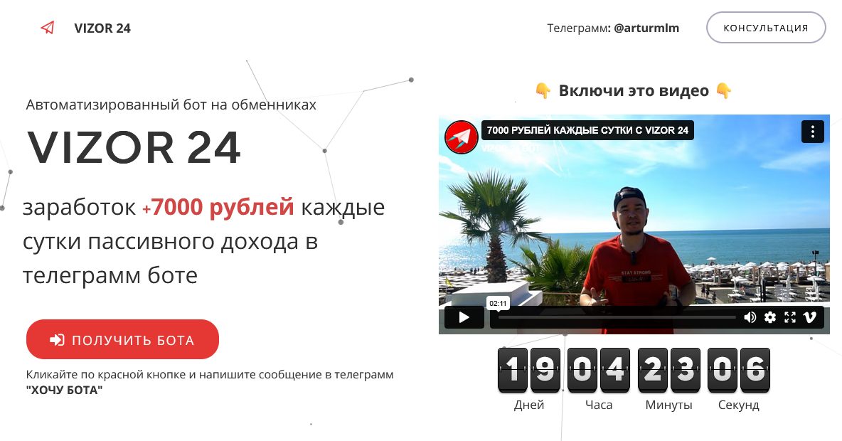 vizor 24 отзывы