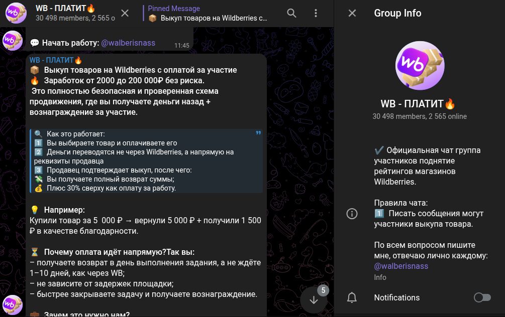 walberisnass телеграм walberisnass телеграм