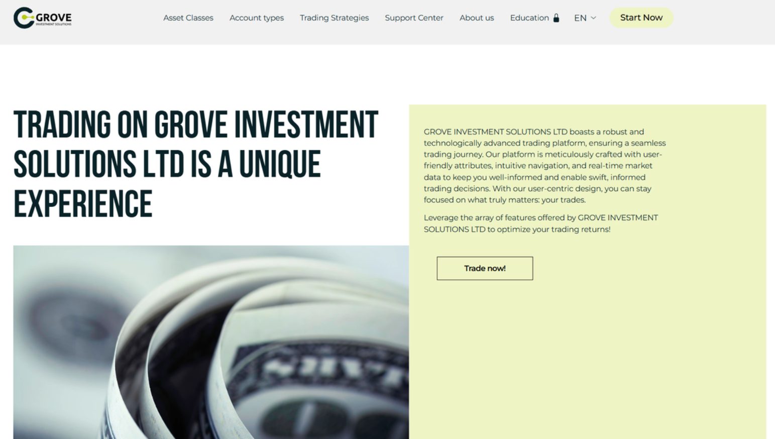 grove investment info grove investment info