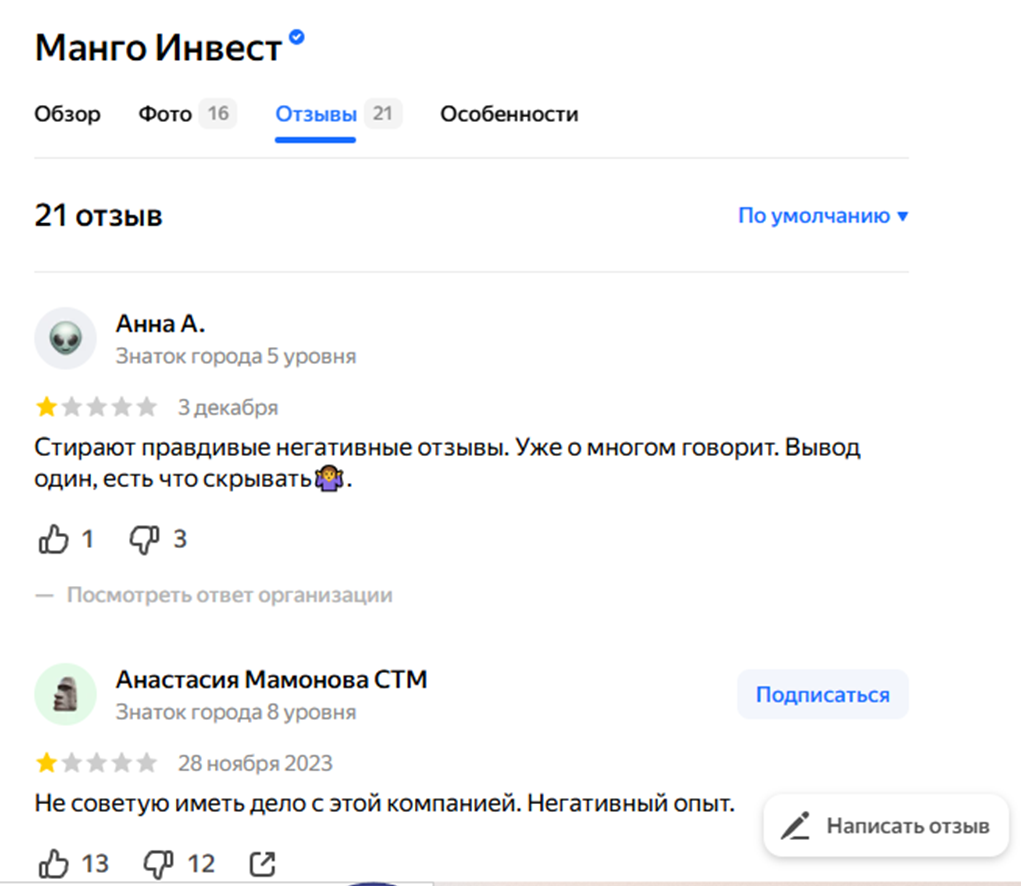 ооо манго инвест ооо манго инвест