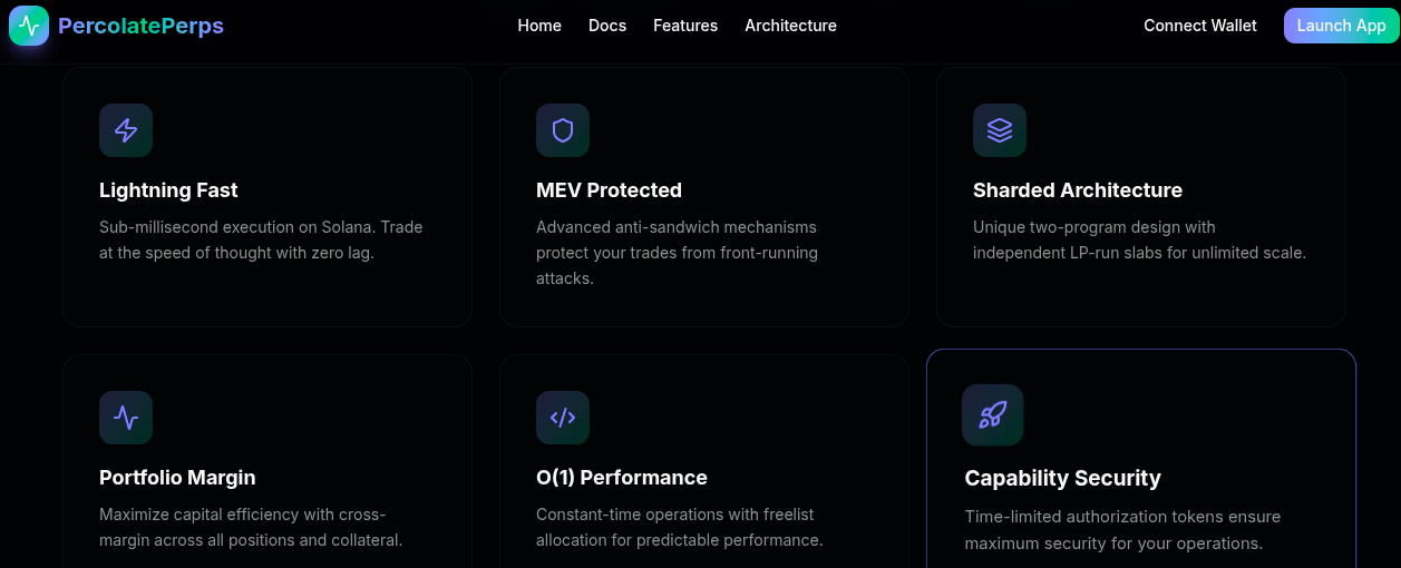 PercolatePerps com PercolatePerps com