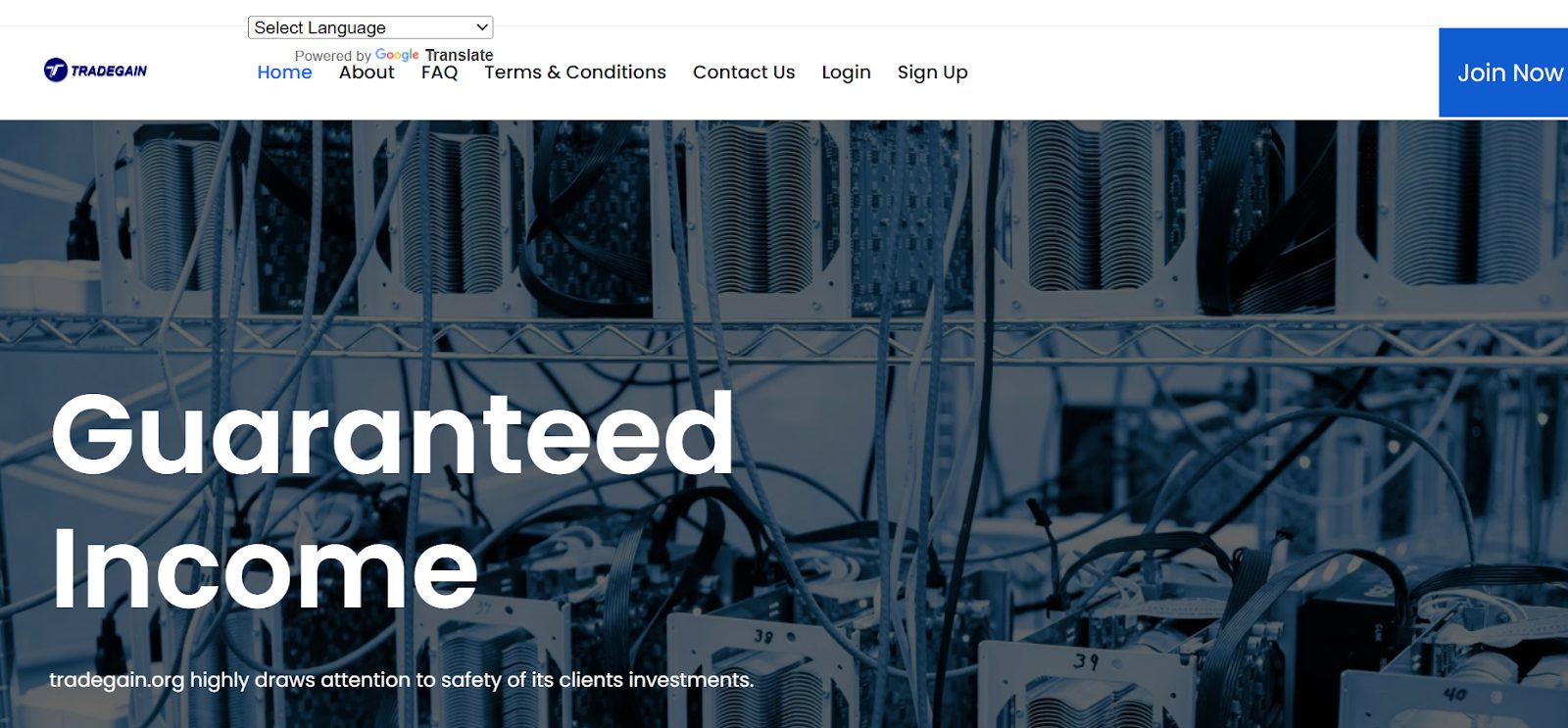 Tradegain adm Tradegain adm