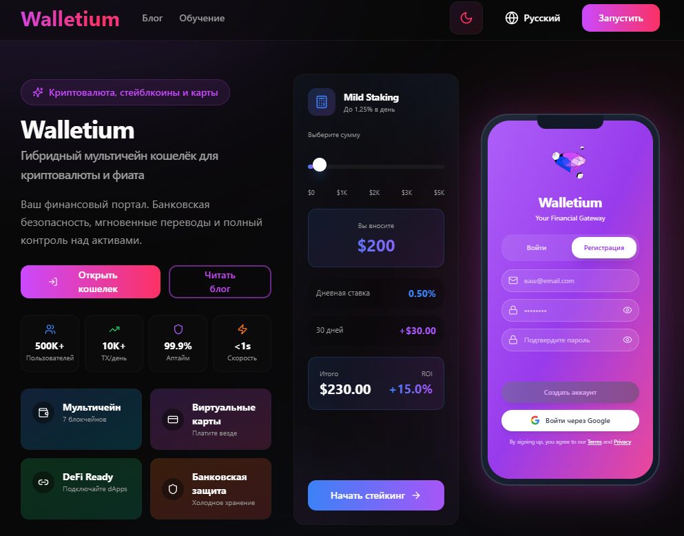 walletium криптовалюта walletium криптовалюта