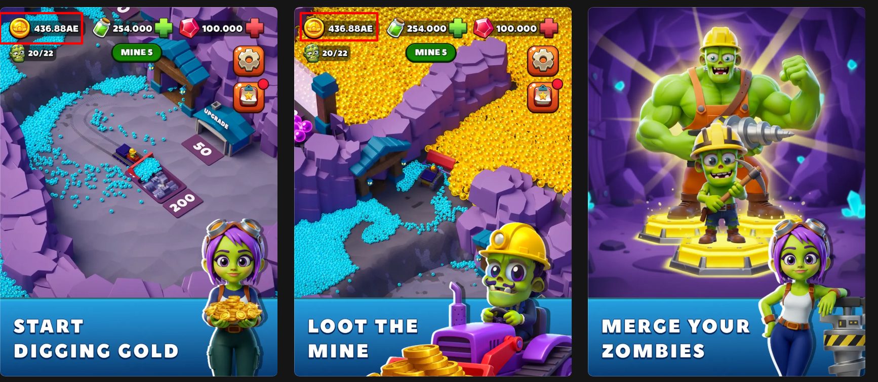 Idle Zombie Miner Idle Zombie Miner