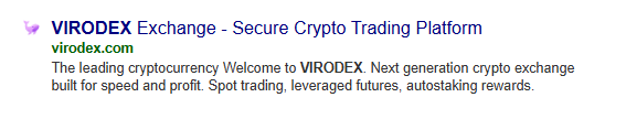 virodex биржа virodex биржа