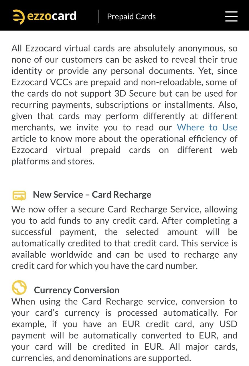 ezzo card ezzo card