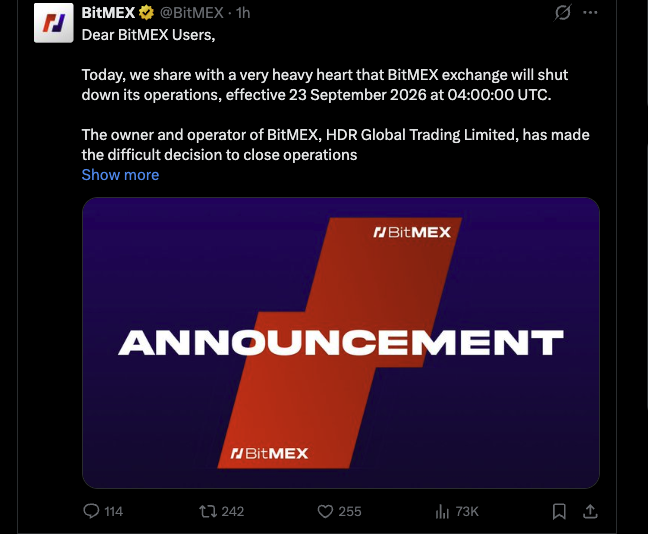 Bitmex закрытие Bitmex закрытие
