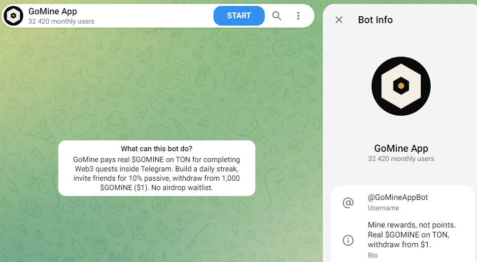 GoMine App GoMine App