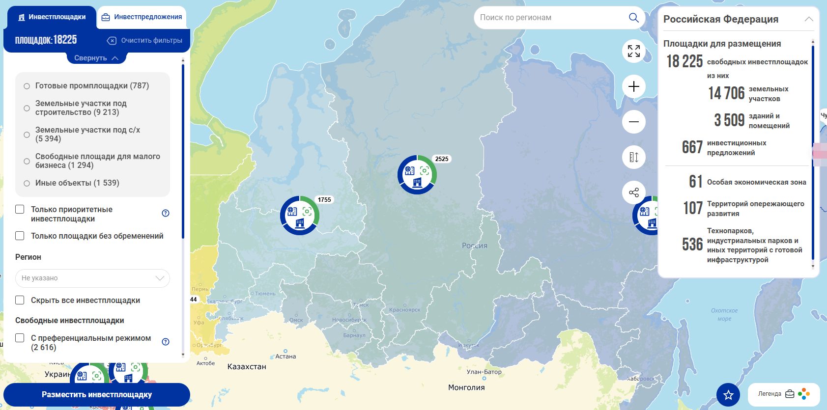 инвестиционная карта рф инвестиционная карта рф