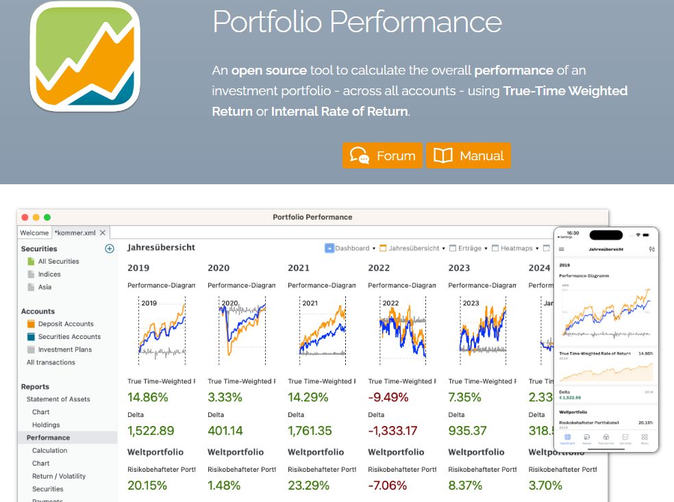 portfolio performance portfolio performance