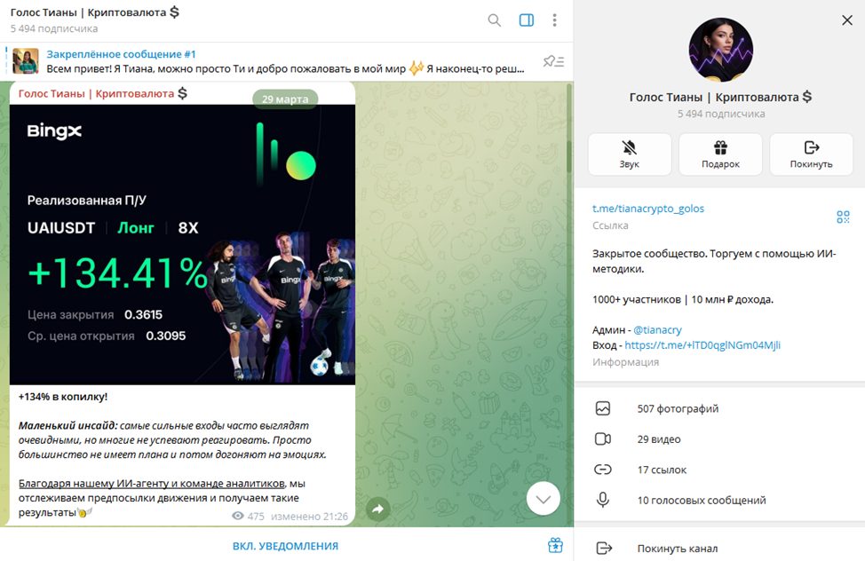 tianacrypto golos tianacrypto golos