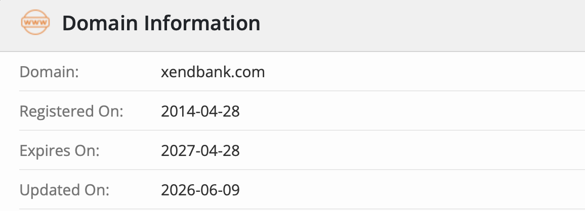 xendbank xendbank