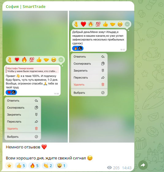 канал telegram софия smarttrade реальные отзывы канал telegram софия smarttrade реальные отзывы