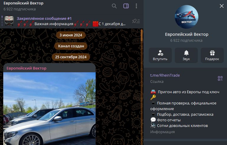 европейский вектор пригон авто отзывы европейский вектор пригон авто отзывы