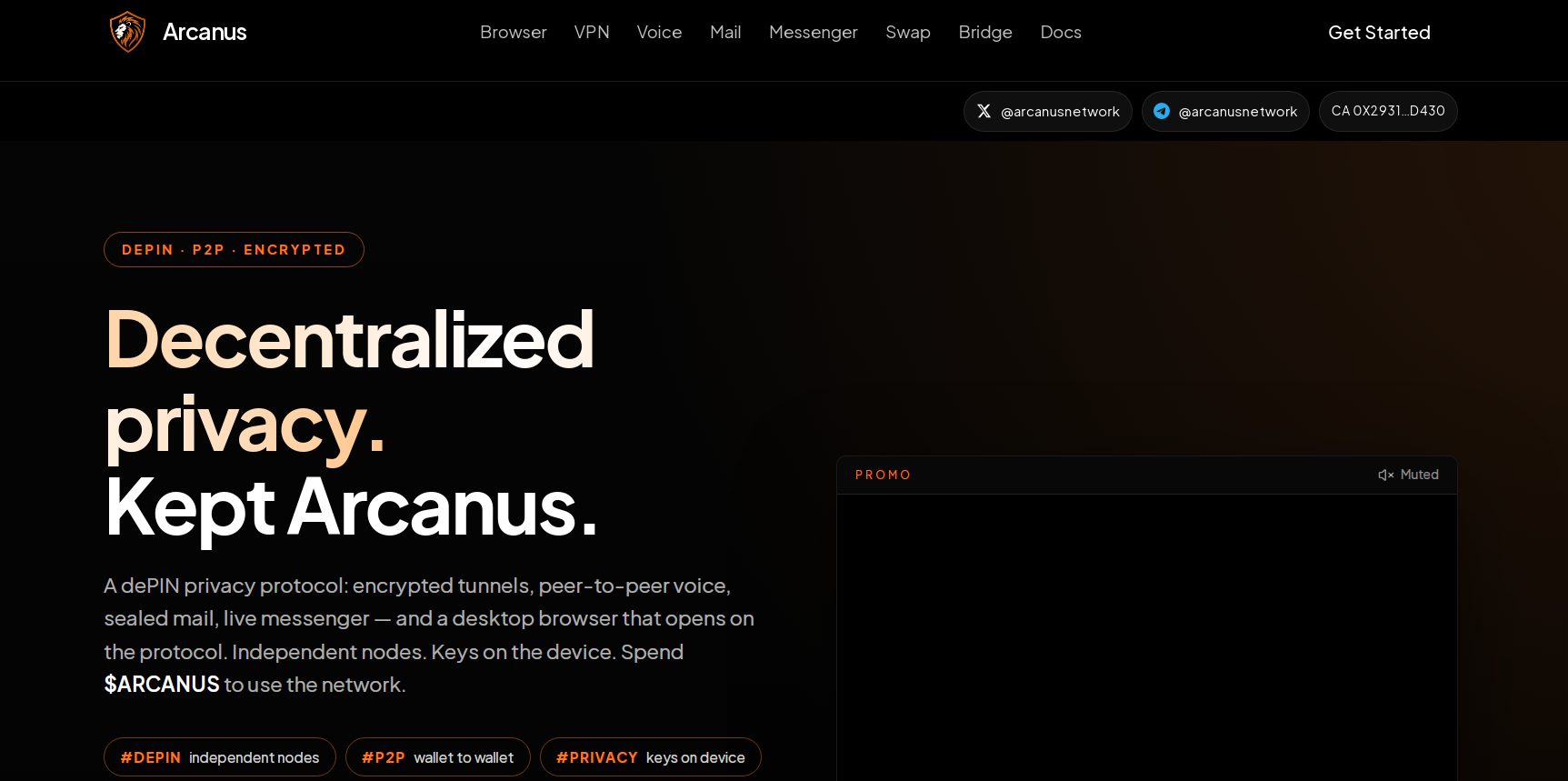 Arcanus Network Arcanus Network