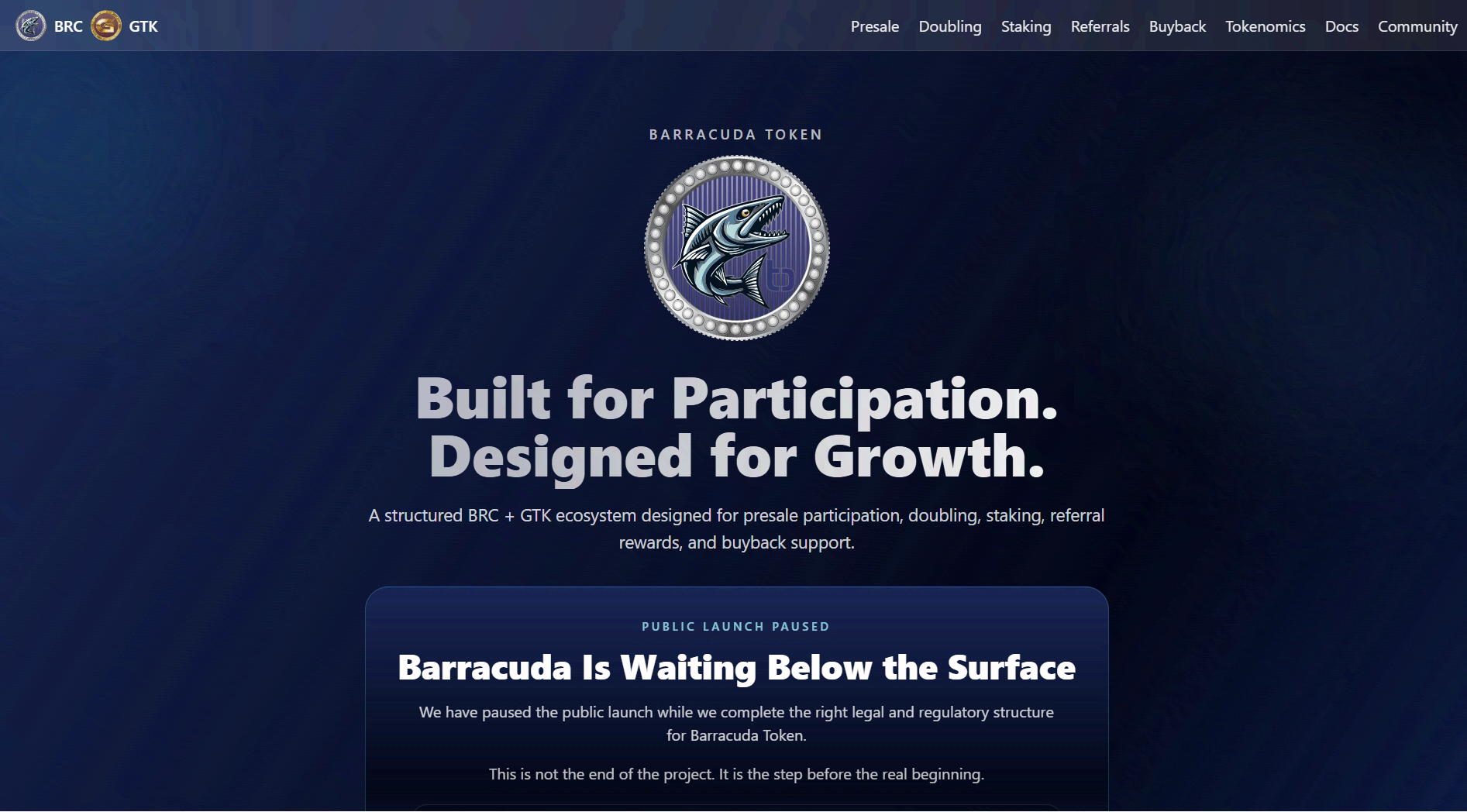 Baracuda Coin MMA OFFICIAL SPONSOR Baracuda Coin MMA OFFICIAL SPONSOR