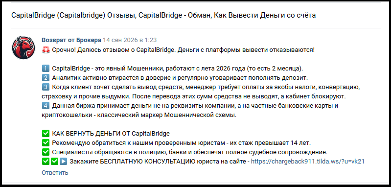 capital bridge capital bridge