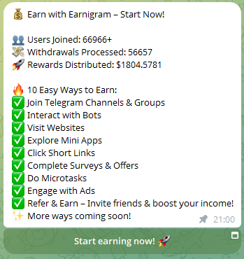 earnigram earnigram