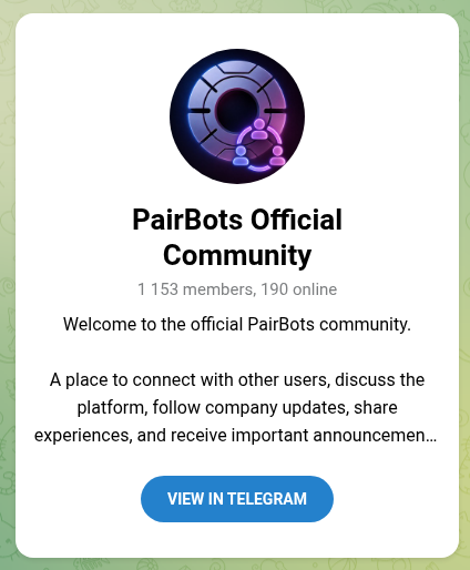 pairbots pairbots