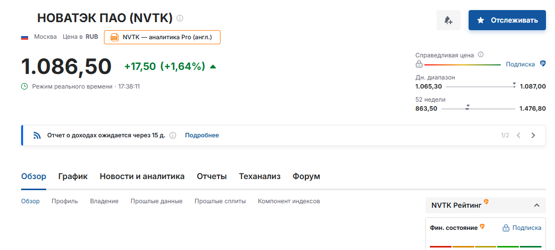 акции новатэк форум акции новатэк форум