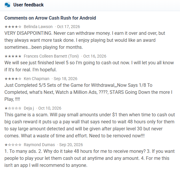 arrow cash rush отзывы arrow cash rush отзывы