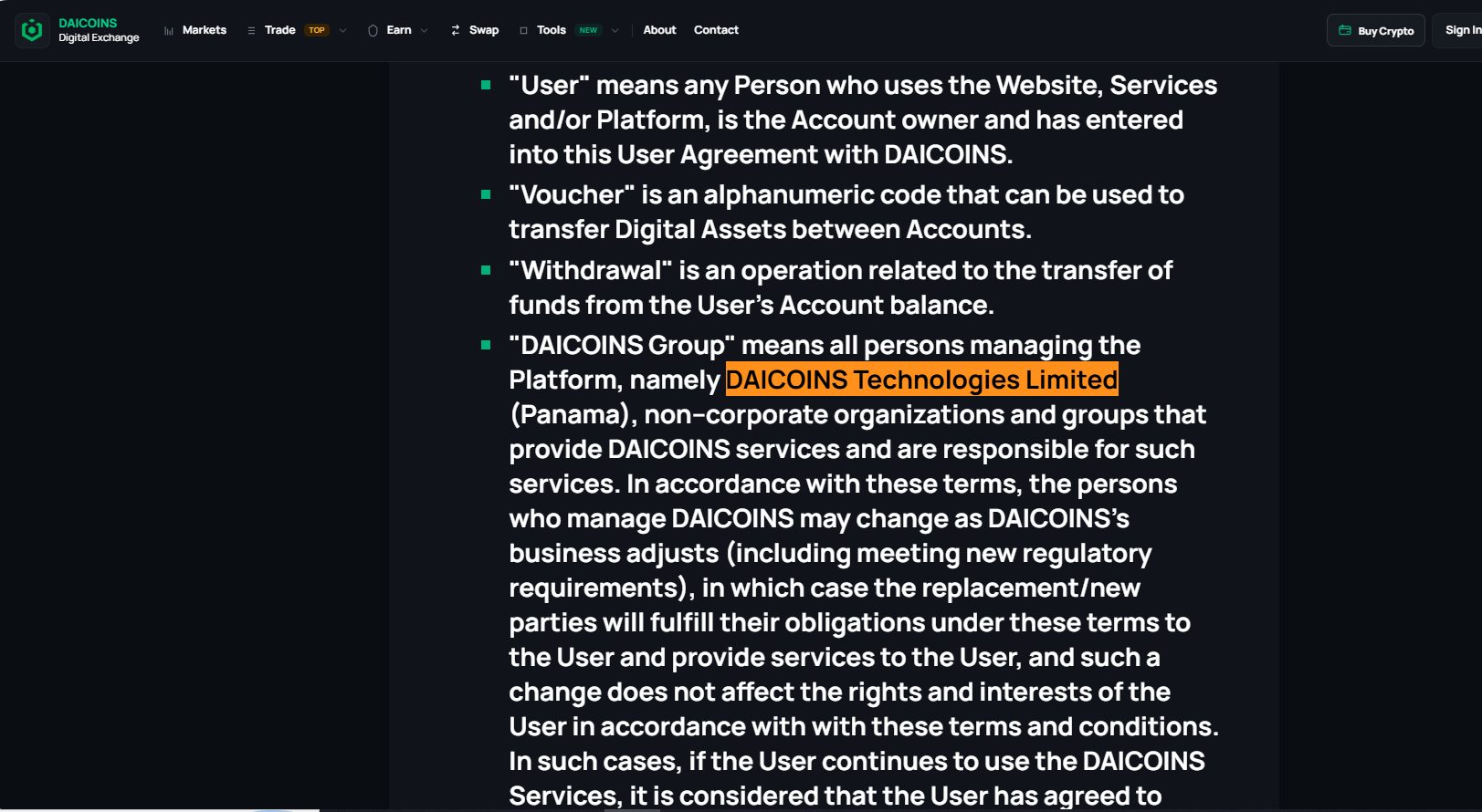 daicoins net daicoins net