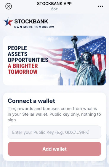 STOCK BANK APP STOCK BANK APP