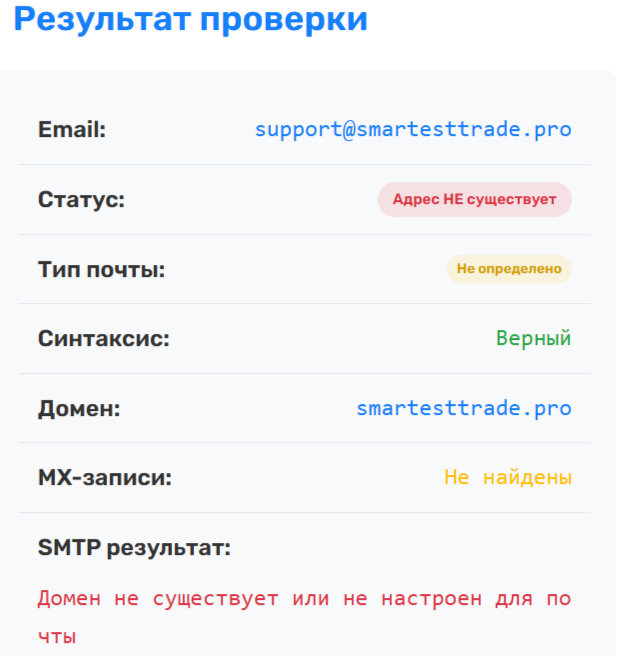 support@smartesttrade.pro support@smartesttrade.pro